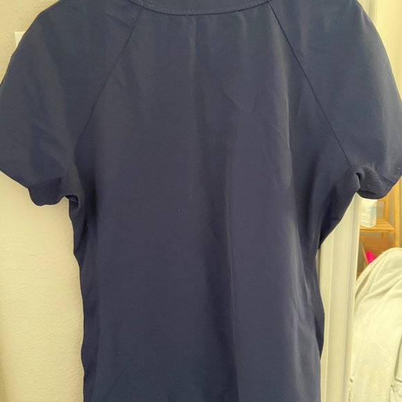 Navy scrub top - Picture 3 of 4